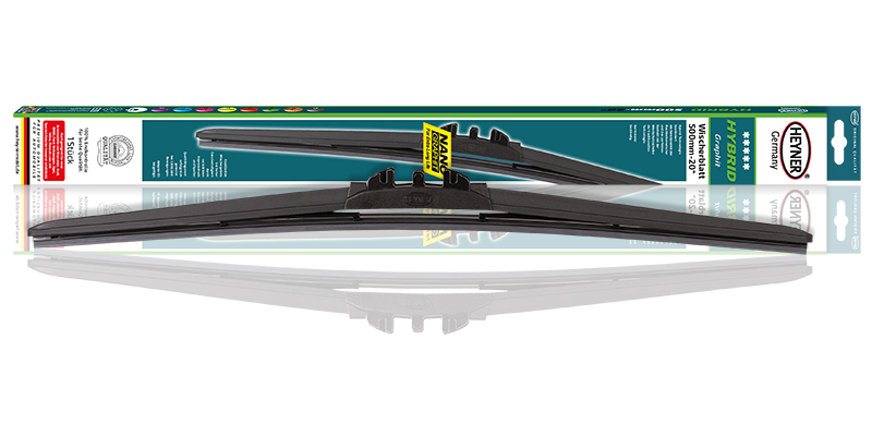 Stěrač heyner HYBRID graphit 380 mm/15", 025000 - doprodej